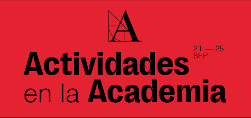 Actividades Academia de Cine - Del 21 al 25 de septiembre