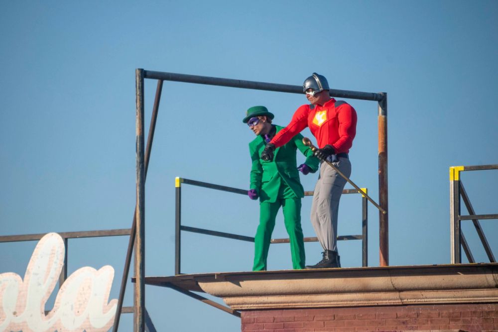 Espectaculo DC Super- Villains Stunt Show en parque warner  29-06-2026