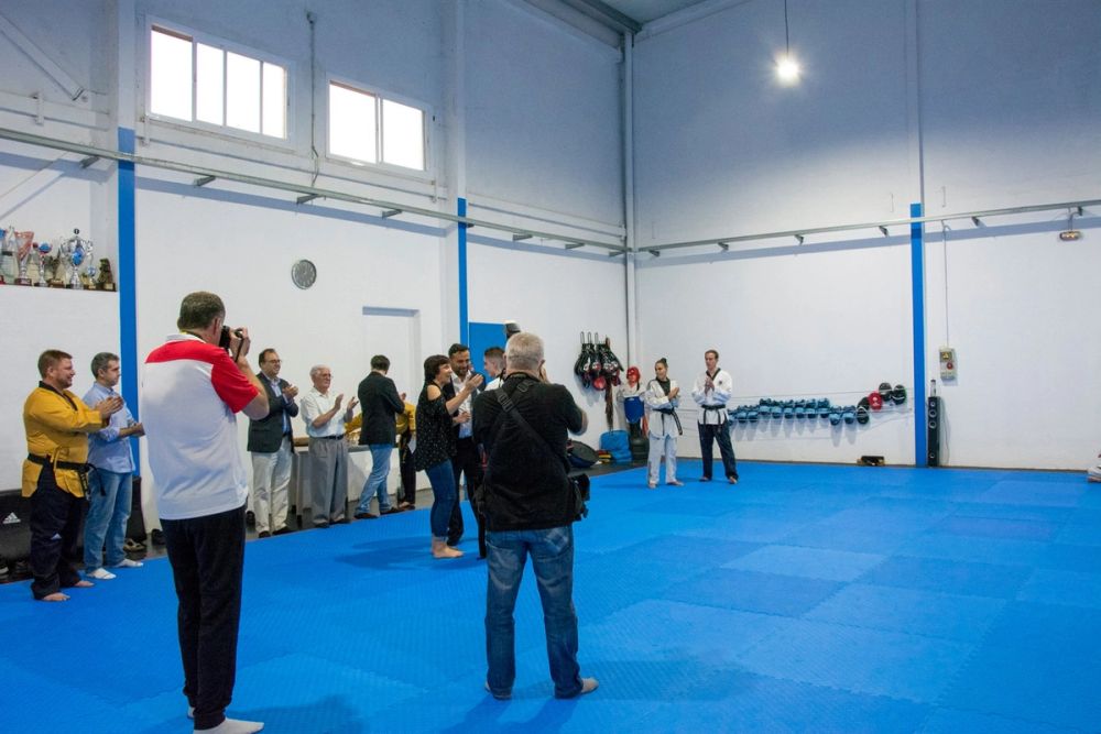 Inauguracion de la nueva sala Municipal de Taekwondo (Leganes) 27-09-2019