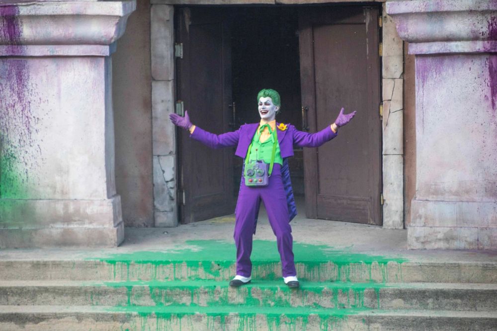 Espectaculo DC Super- Villains Stunt Show en parque warner  29-06-2026
