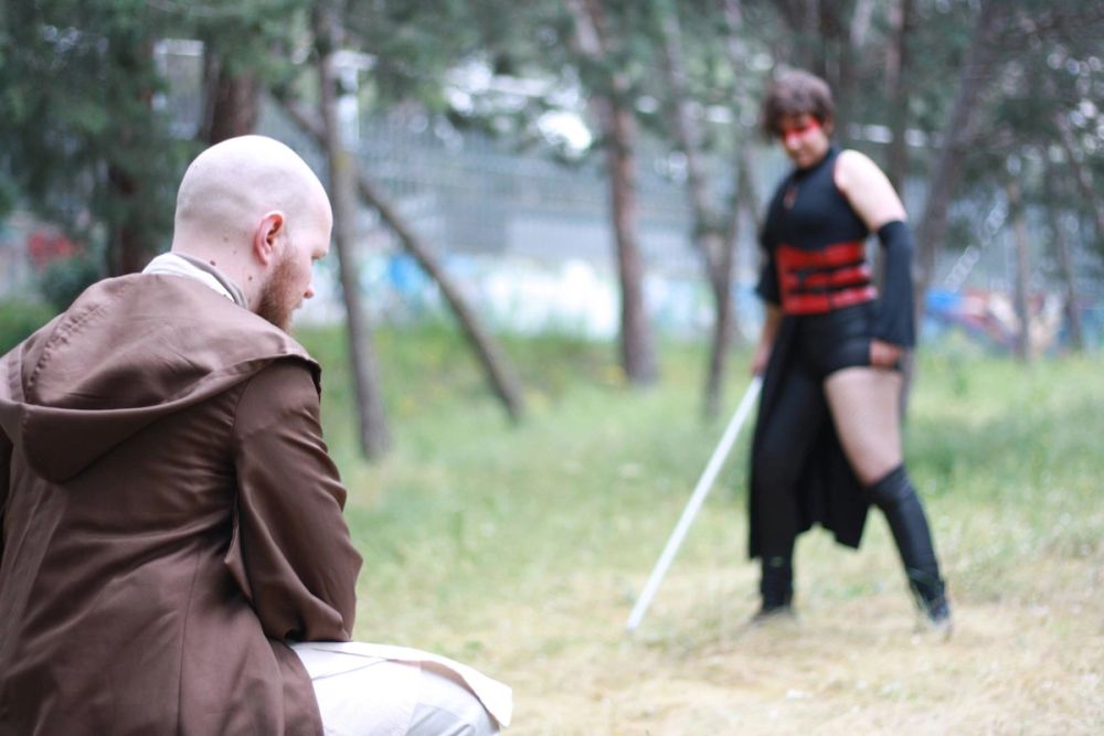 Making Of Corto Star Wars para TFG 2018