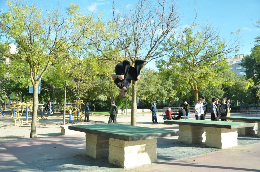 Parkour por la ciudad 14-10-2016