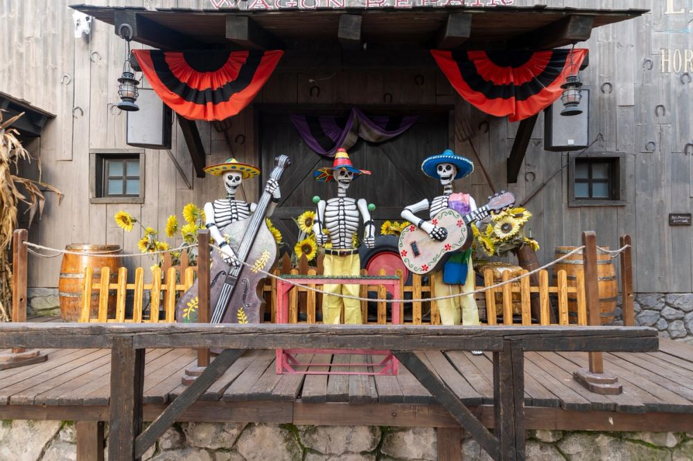 Halloween en parque warner 31-10-2024