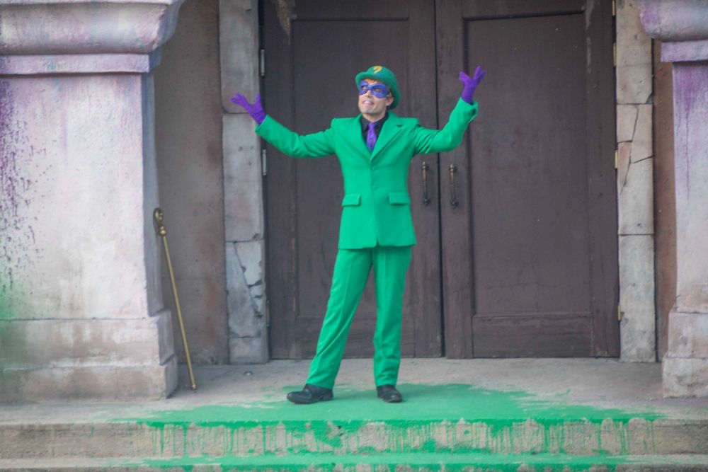 Espectaculo DC Super- Villains Stunt Show en parque warner  29-06-2026