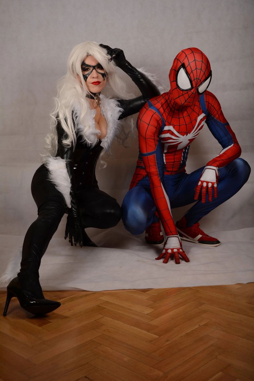 Spiderman & Black Cat Prnze y Luna 30-10-2018