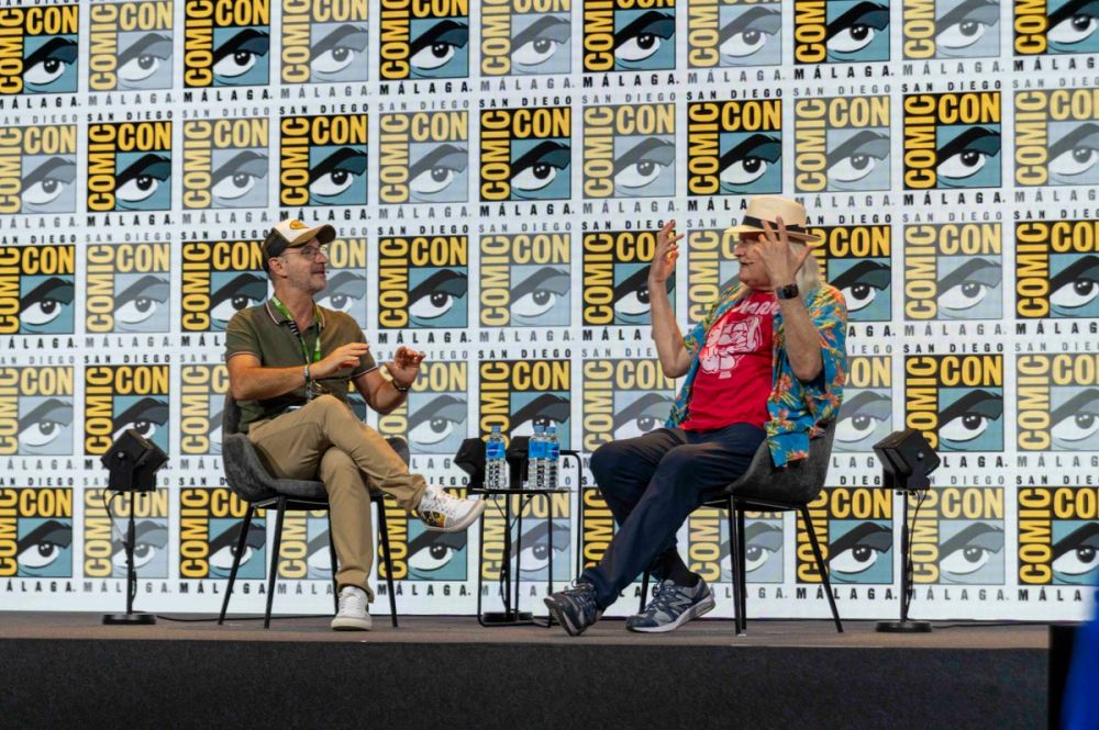 Panel de Charles Martinet (Voz mario bros)