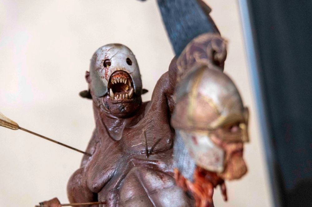 Coleccion de figuras en la comiccon san diego malaga