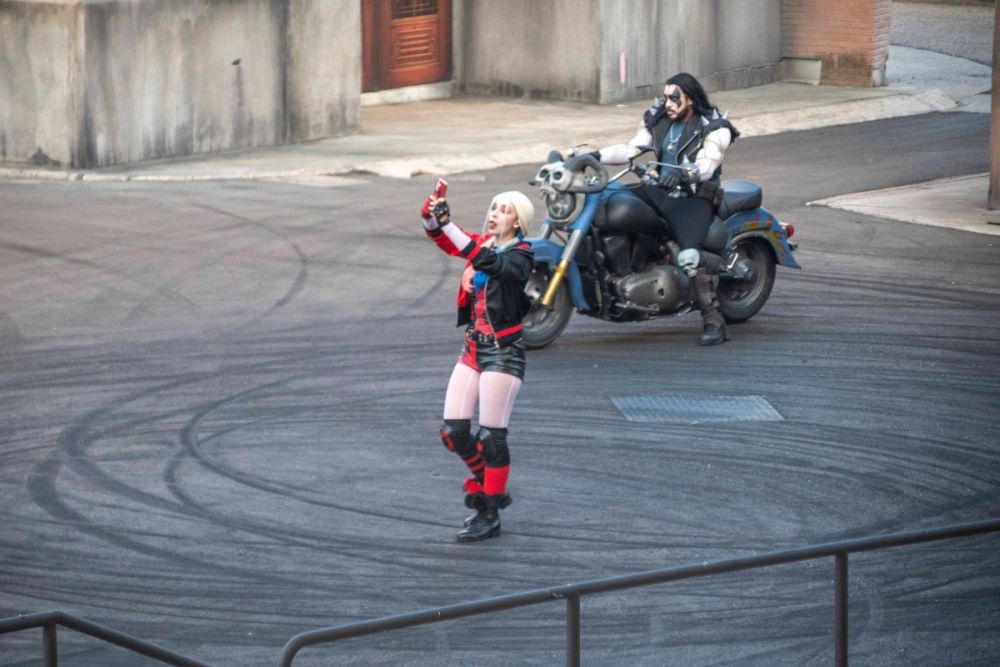 Espectaculo DC Super- Villains Stunt Show en parque warner  29-06-2026