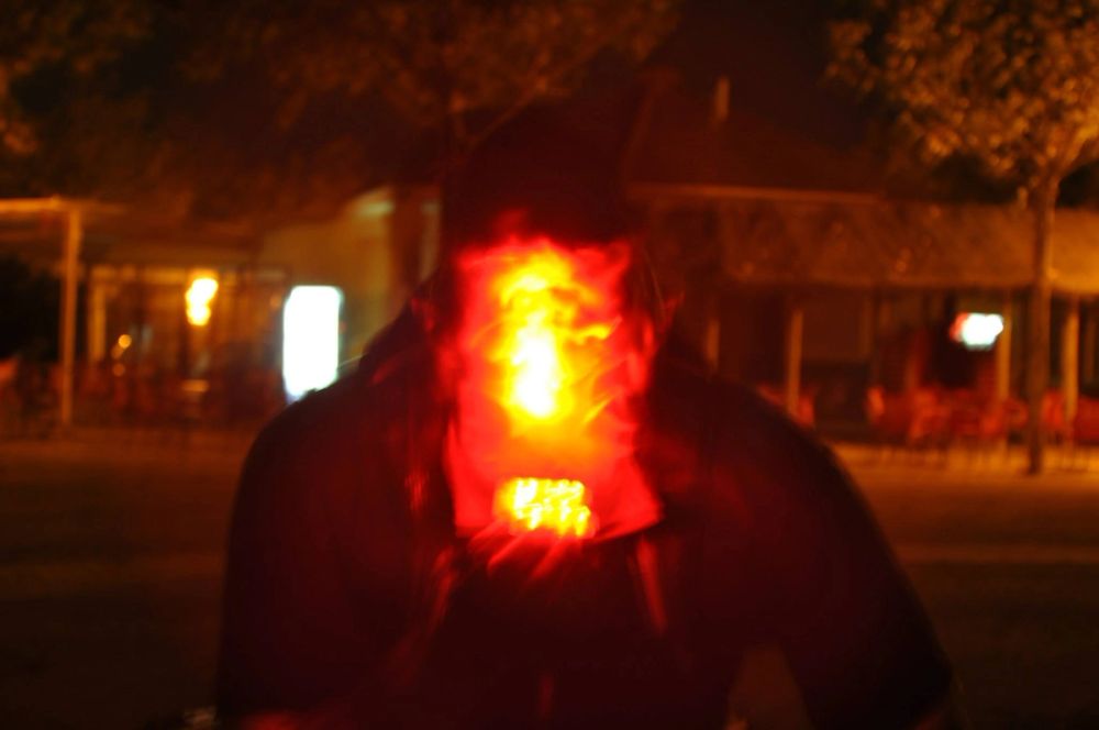 Efectos de luz Parque Polvoranca (leganes) 31-08-2014