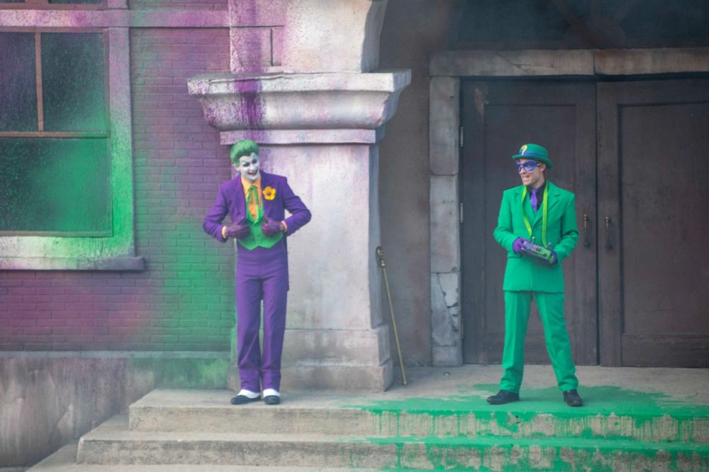 Espectaculo DC Super- Villains Stunt Show en parque warner  29-06-2026