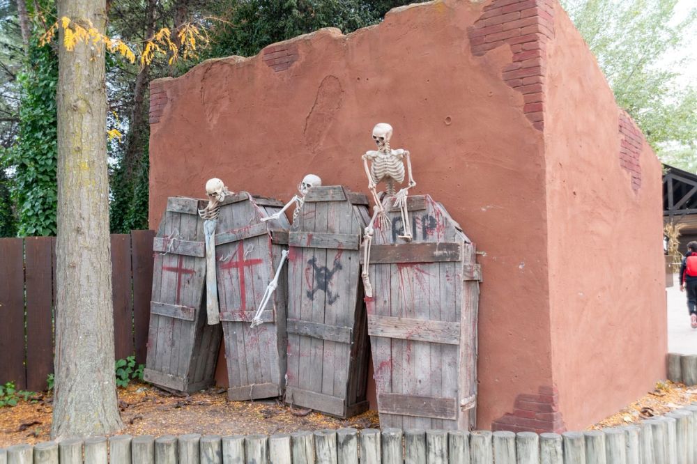 Halloween en parque warner 31-10-2024
