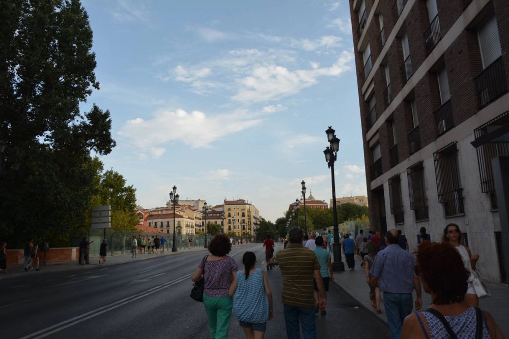 Palacio Real y catedral de la Almudena (Madrid) 15-08-2017