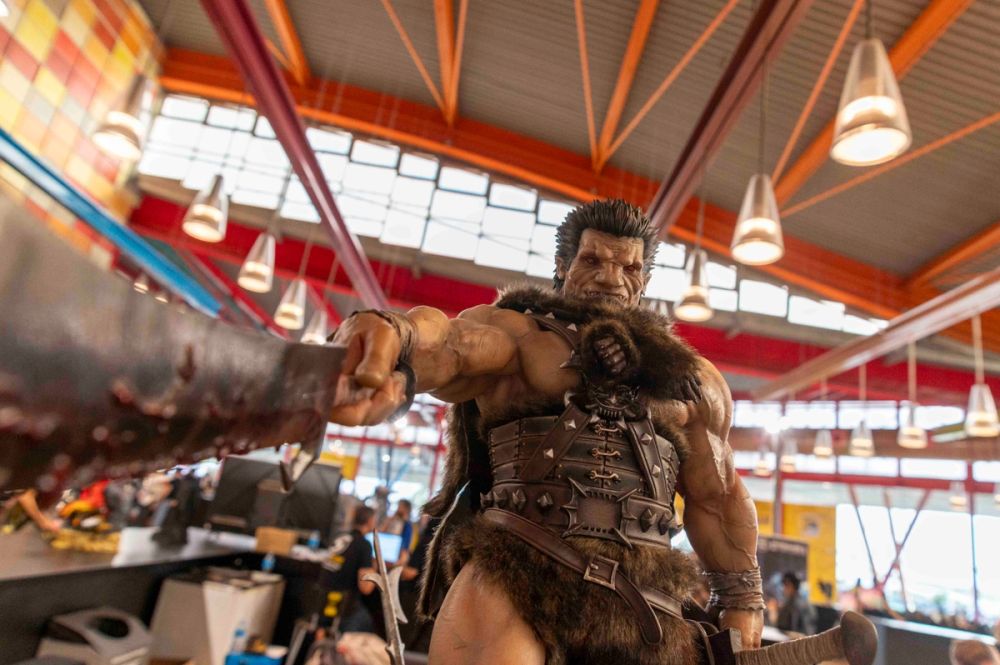 Coleccion de figuras en la comiccon san diego malaga