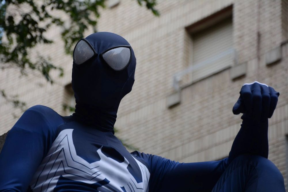 Spiderman black Blue Prnze 2017