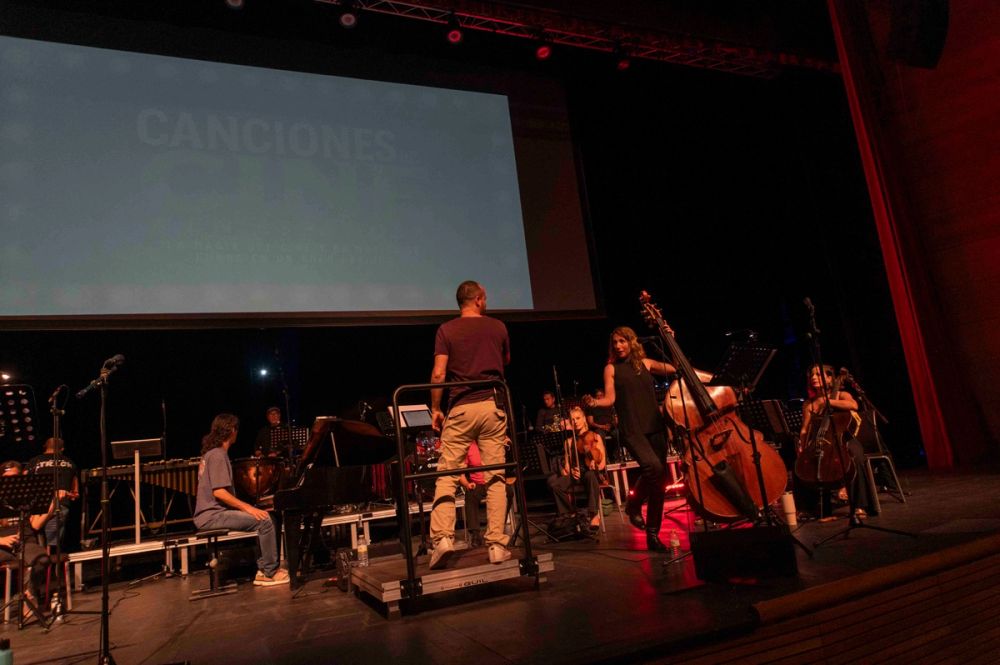 Ensayo del Concierto canciones de cine en español (Toledo) 12-09-2029
