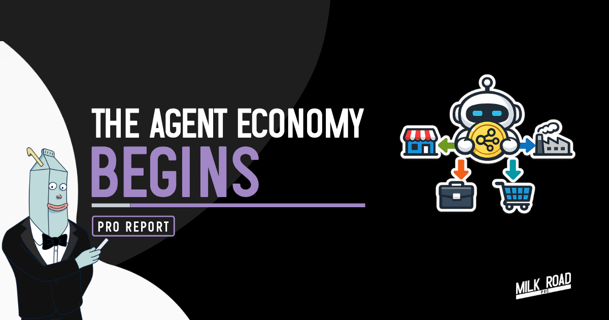 The agent economy begins