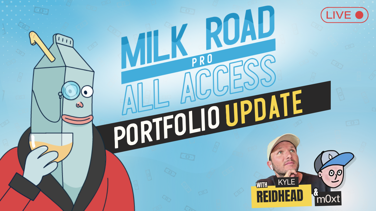 Milk Road PRO AA Portfolio Update - Dec 10, 2025
