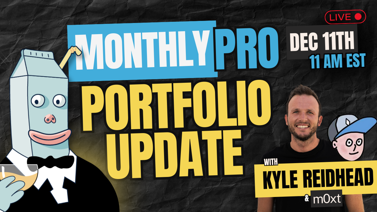 Milk Road PRO Portfolio Update #2 - Dec 11, 2024