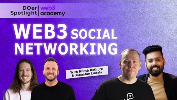 Web3 Social Networking: The Power Shift of the Decade? | Nilesh @ Orb & Joonatan @ Phaver