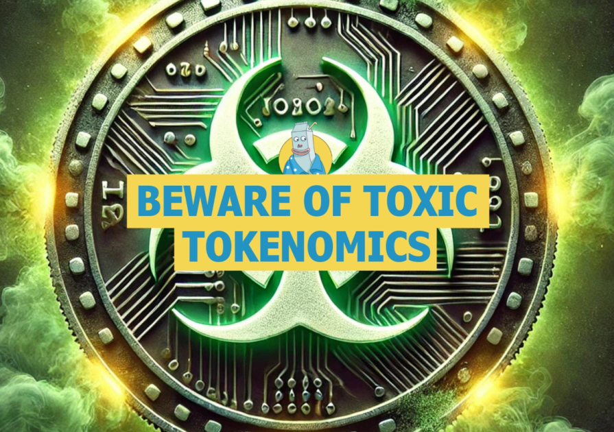 🥛 Beware of toxic tokenomics ☣️