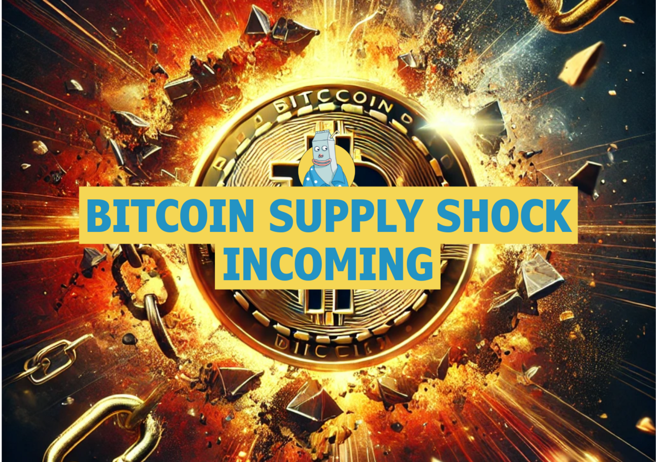 🥛 Bitcoin supply shock incoming 🚨