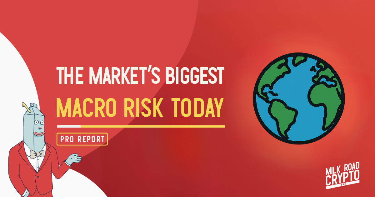 The market’s biggest macro risk today