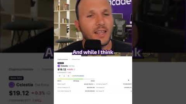 WATCH THIS Before BUYING $TIA [Celestia]