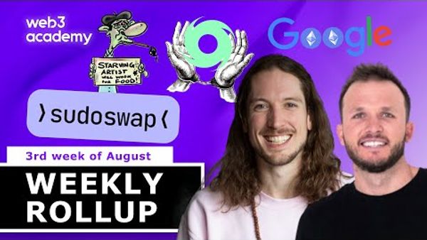 The Great NFT Royalty Debate | Arrested Developer | Google Invests in Web3 | CoinbaseEthereum FUD