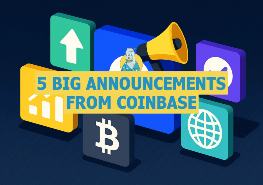 🥛 5 big announcements from Coinbase 📣
