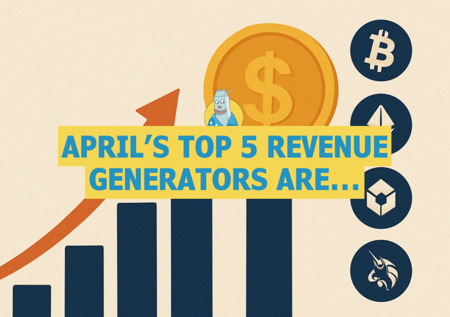 🥛 April’s top 5 revenue generators are... 🥇