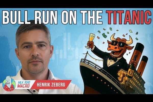 Why The Market Is Exploding While The Economy Crashes w/ Henrik Zeberg