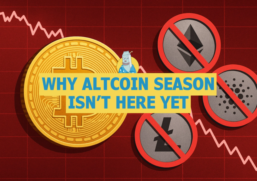 🥛 Why altcoin season hasn't come 🤔
