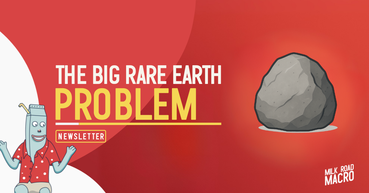 🥛 The big rare earth problem 🪨