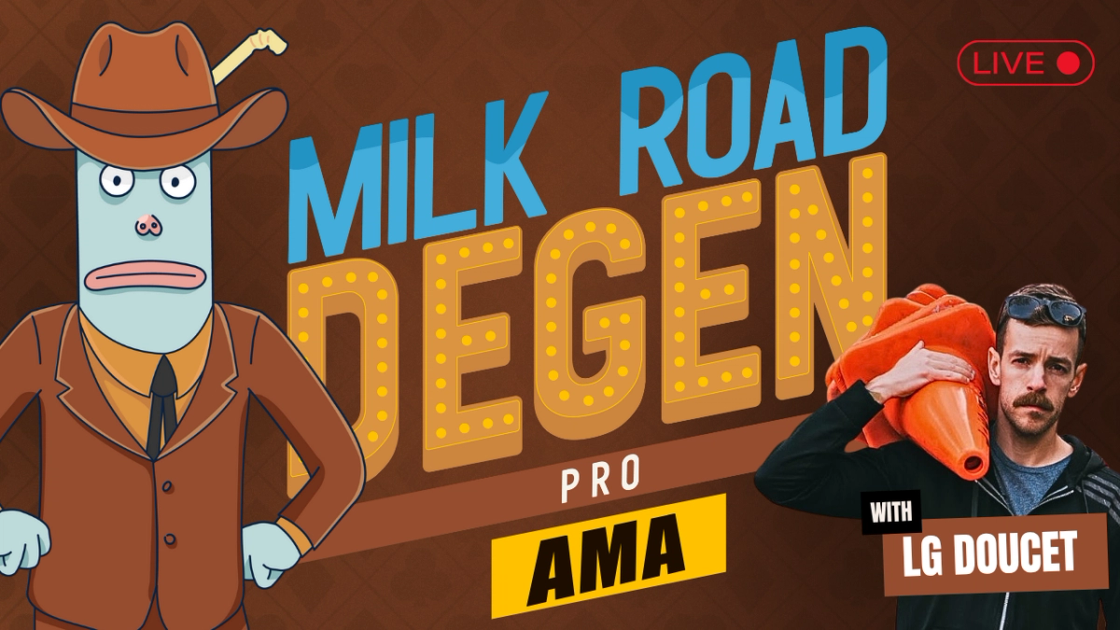 Milk Road Degen PRO AMA - Sep 2, 2025