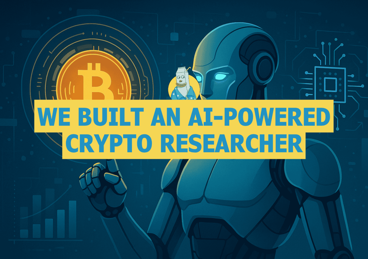 🥛 We built an AI-powered crypto researcher 🧠