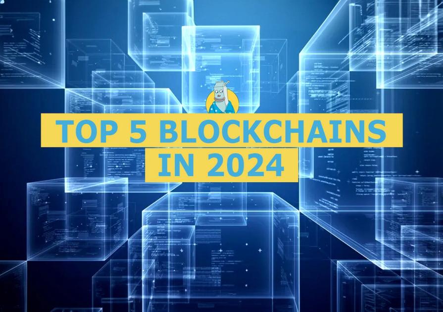 🥛 Top 5 blockchains in 2024 by the numbers 🥇