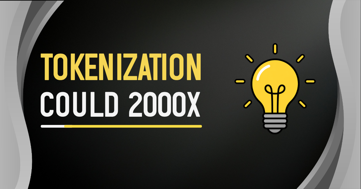 🥛 Tokenization could 2000x 🐎