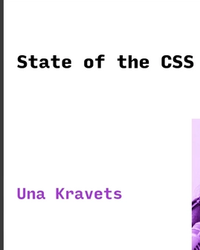 State of the CSS Community cover