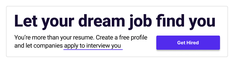 Find Your Dream Job