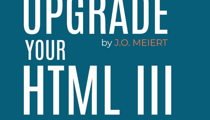 Upgrade Your HTML III Cover