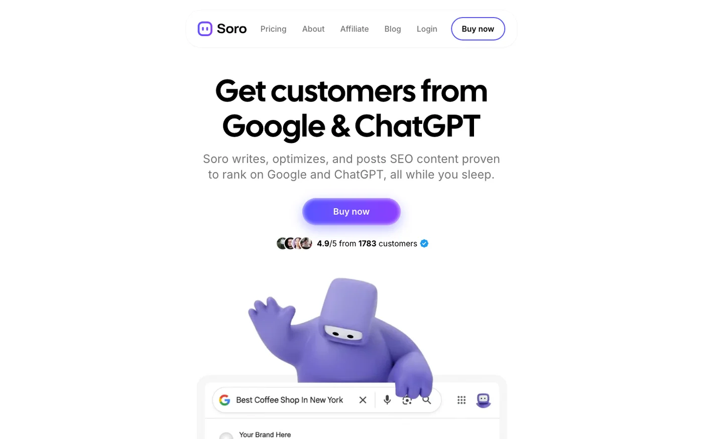 soro homepage