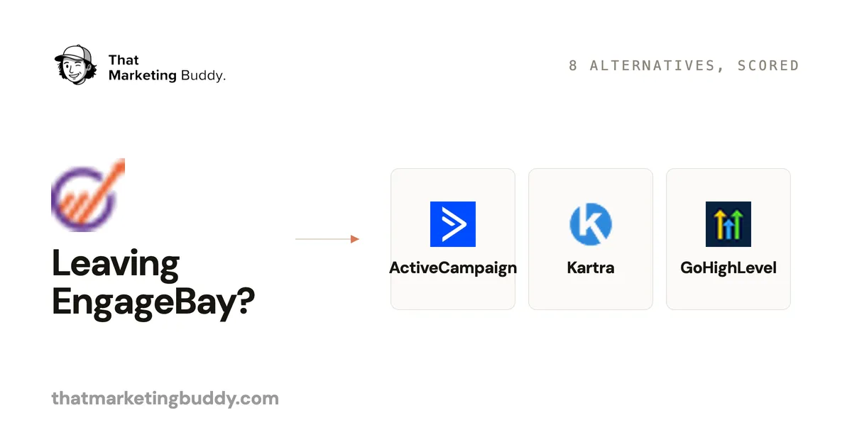8 Best EngageBay Alternatives in 2026