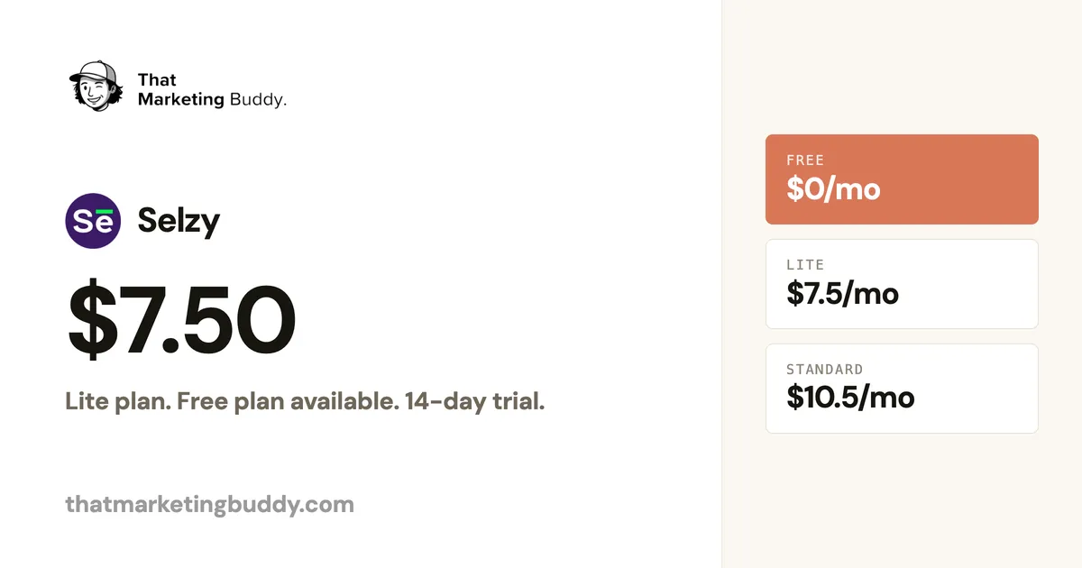 Selzy Pricing: AI-Powered Email Marketing From $5.25/Month