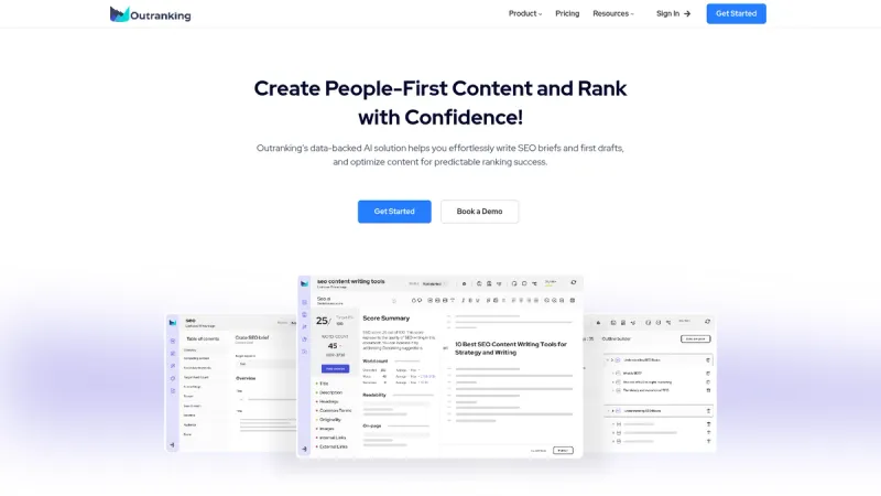 Outranking interface