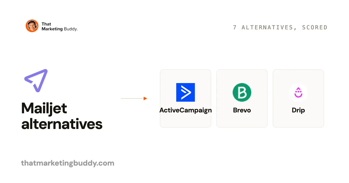 7 Best Mailjet Alternatives for Marketing Teams