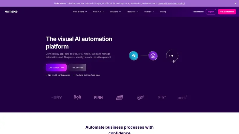 Make (formerly Integromat) interface