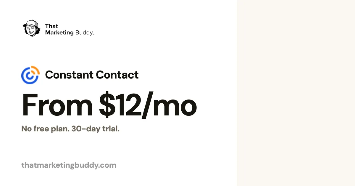 How Much Does Constant Contact Cost? Pricing Explained