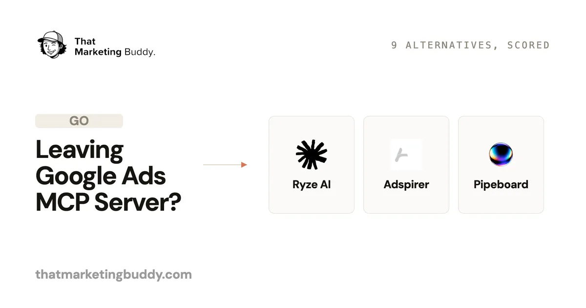 9 Google Ads MCP Alternatives