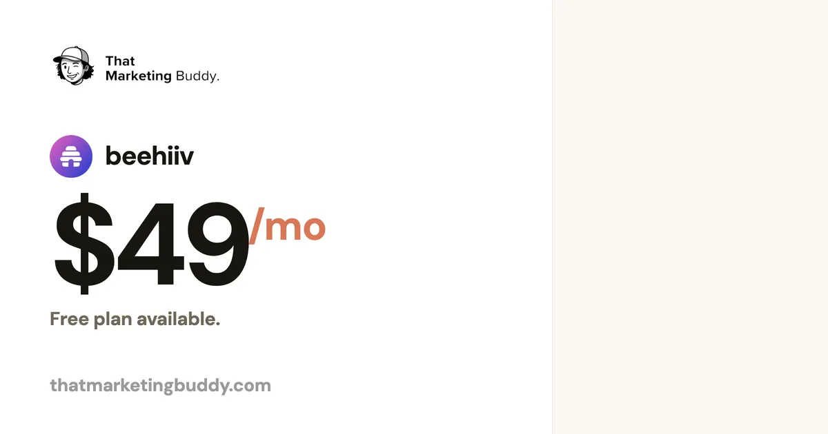 beehiiv Pricing: Free Newsletter Hosting and Paid Growth Plans