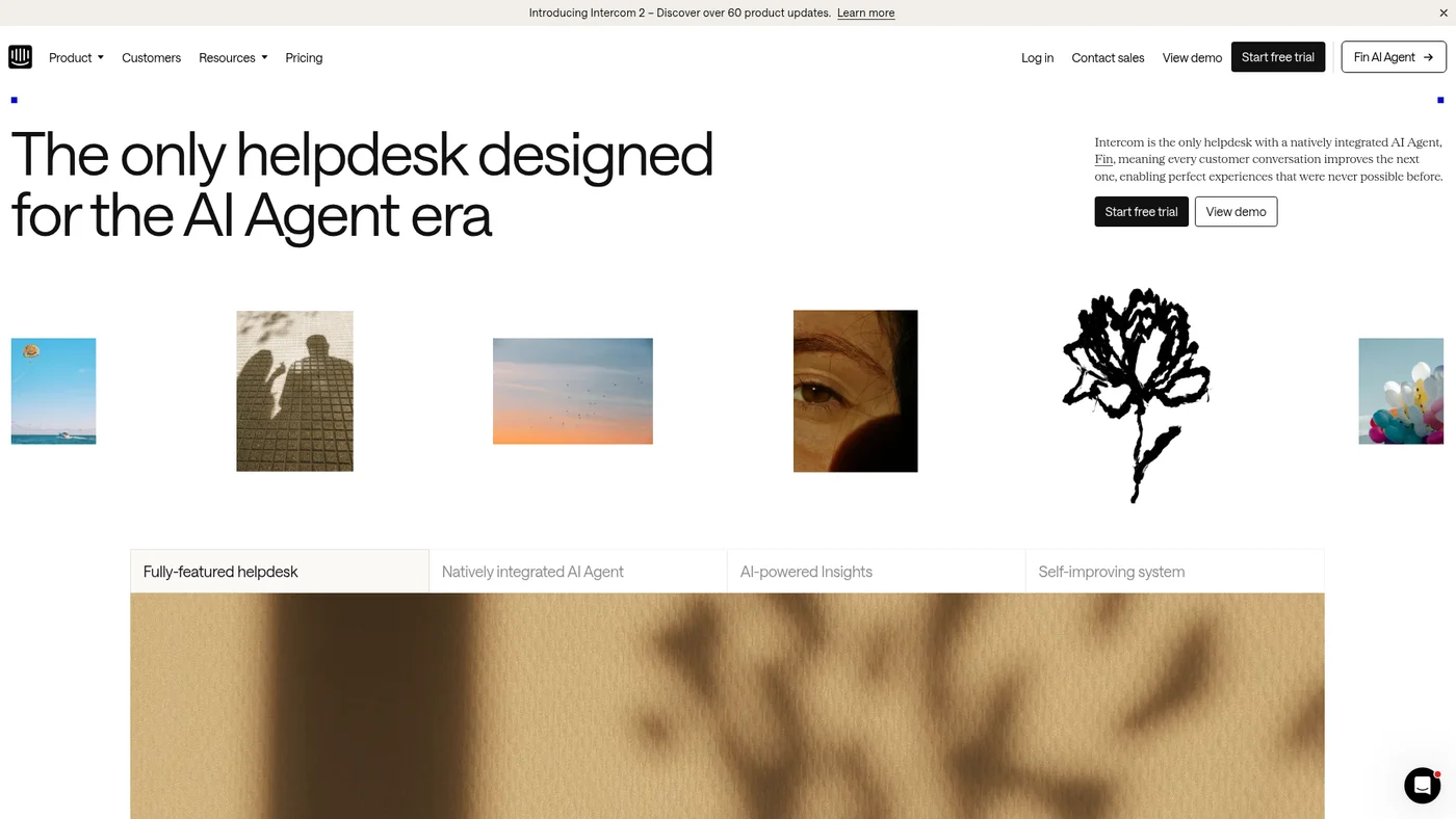 Intercom screenshot